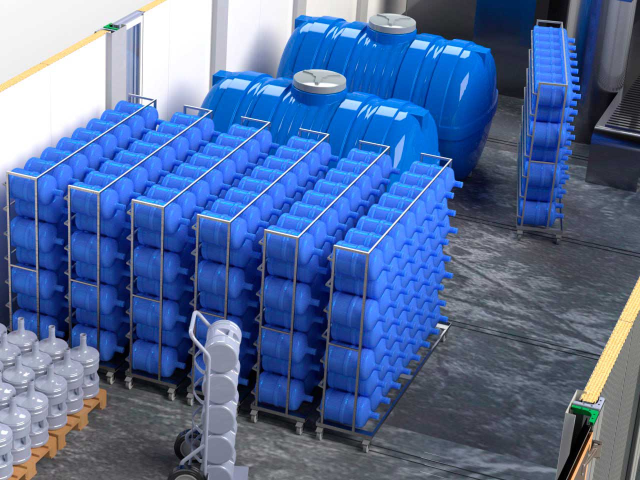 Модульна будівля для виробництва