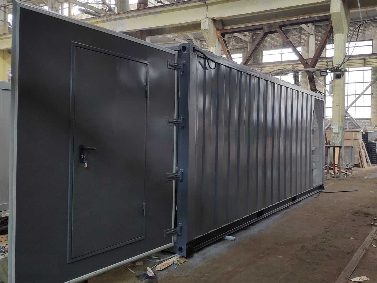 Серверна модульна будівля Серверна модульна будівля