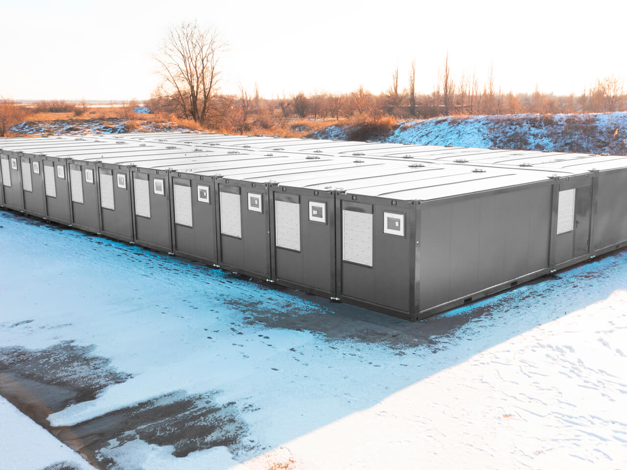 Mодульне містечко для проживання Mодульне містечко для проживання