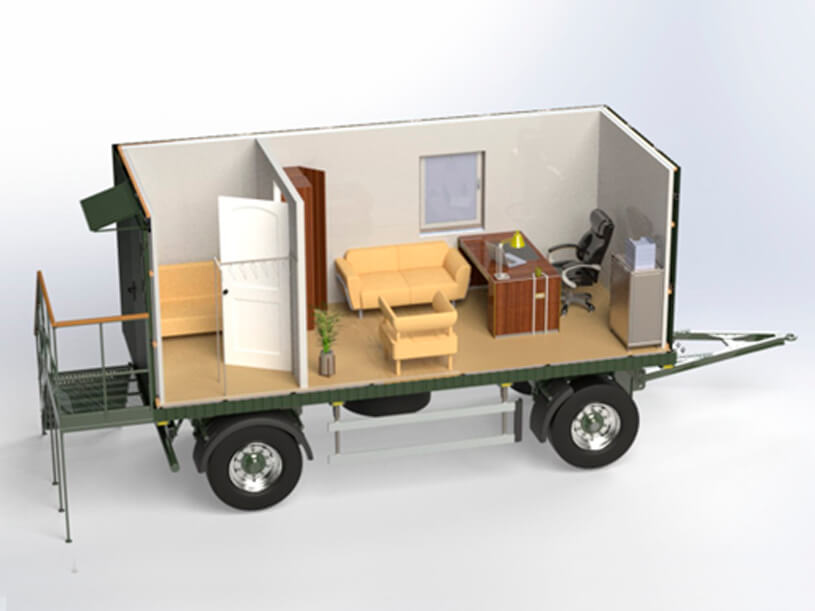 Вагон-будинок кабінет лікаря габаритами 2,55х6,00х2,550м Вагон-будинок кабінет лікаря габаритами 2,55х6,00х2,550м