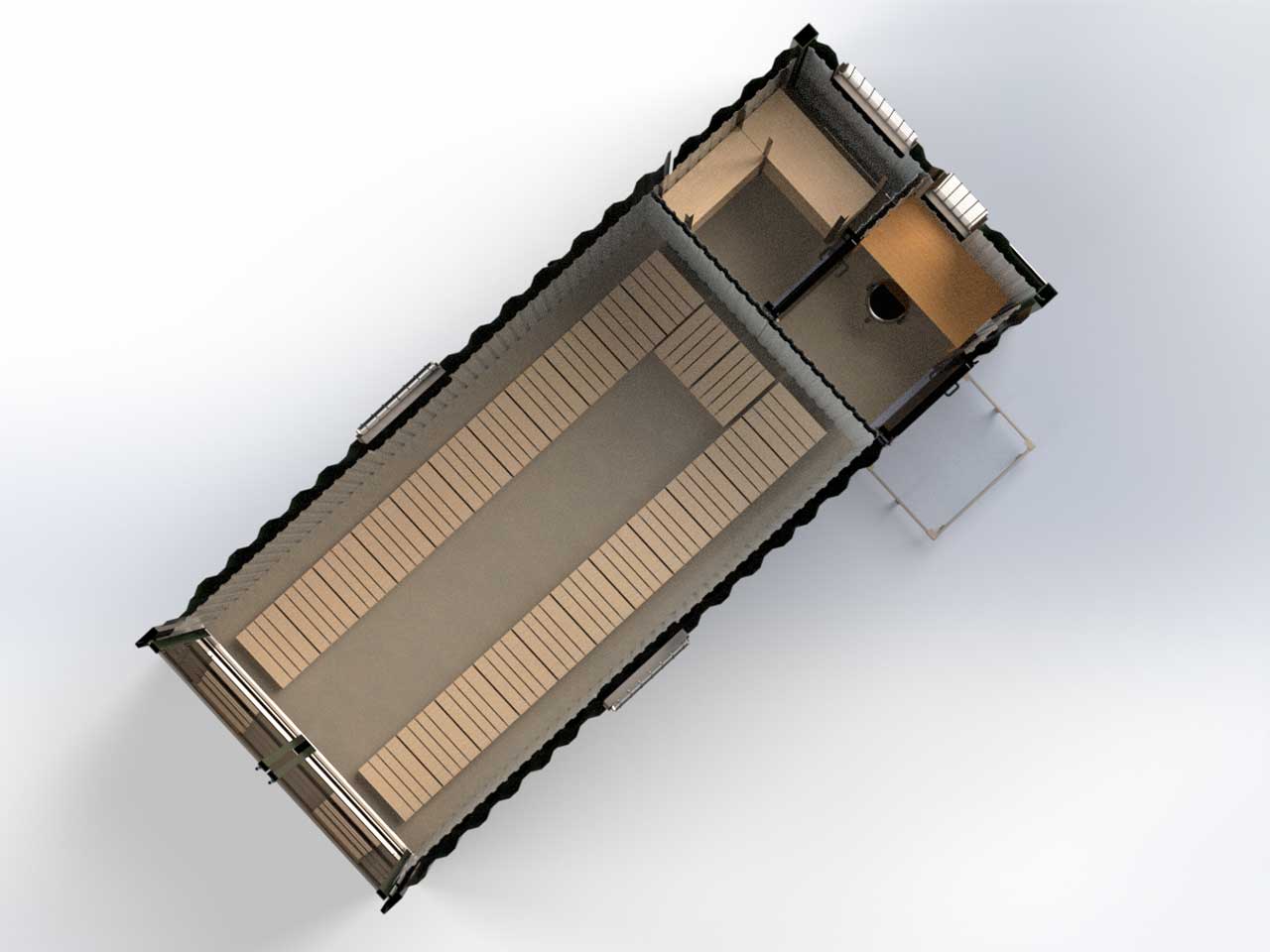 Мобільний склад вибухівки