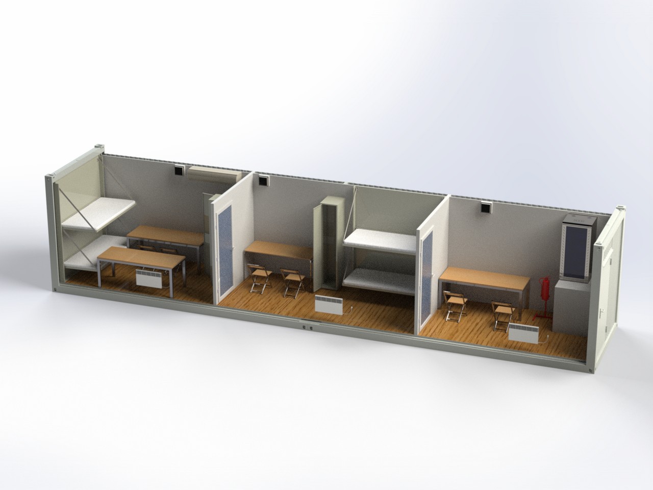 209 Цільнозварний житловий вагончик 209 Цільнозварний житловий вагончик