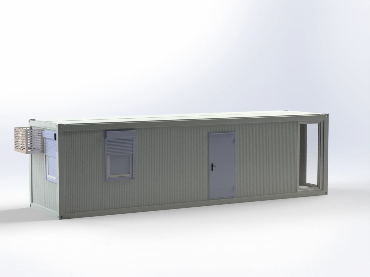 Офіс із переговорною та 3 робочими місцями