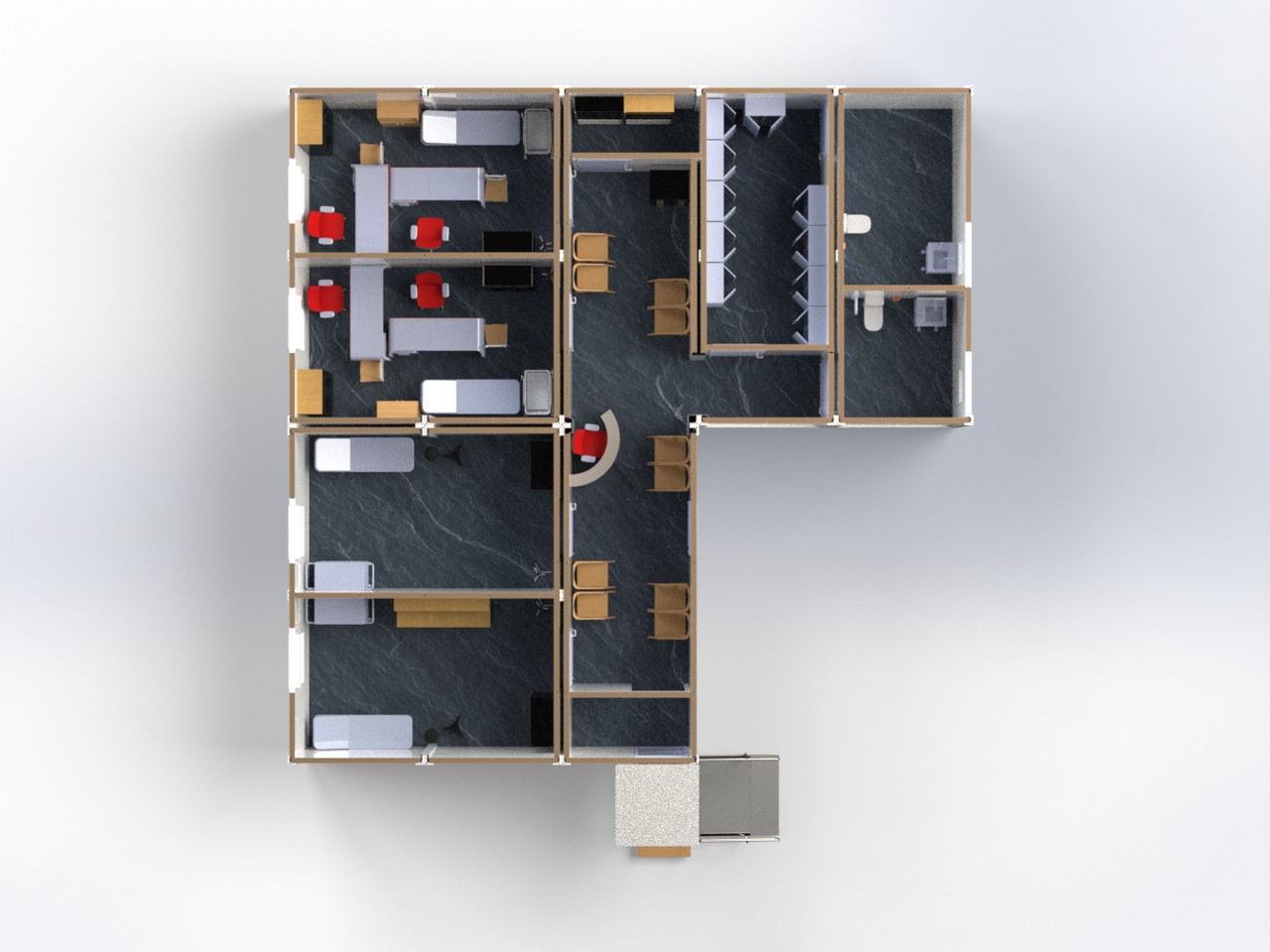 217 Модульна малогабаритна лікарня 217 Модульна малогабаритна лікарня