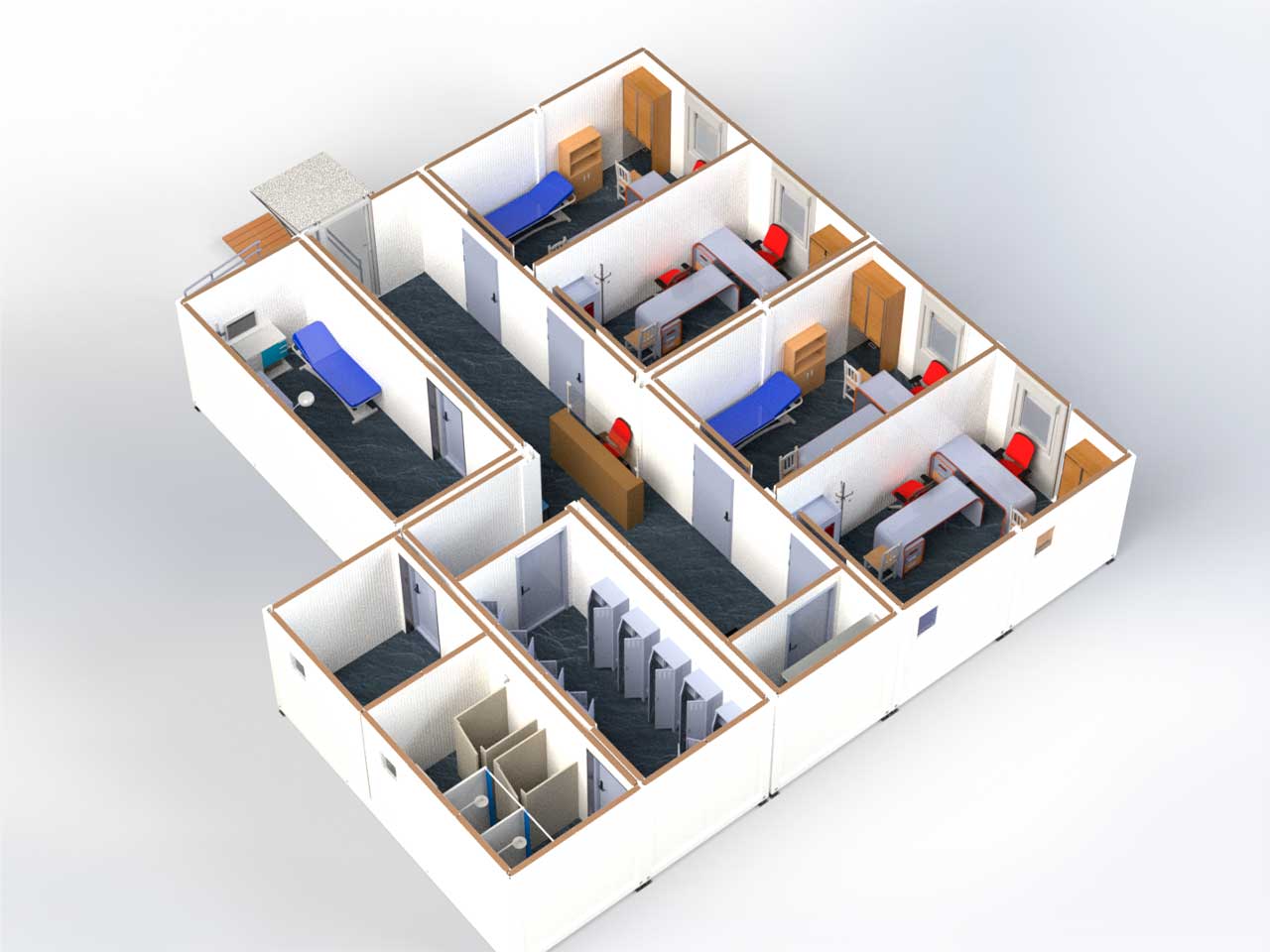 Модульне прийомне відділення лікарні