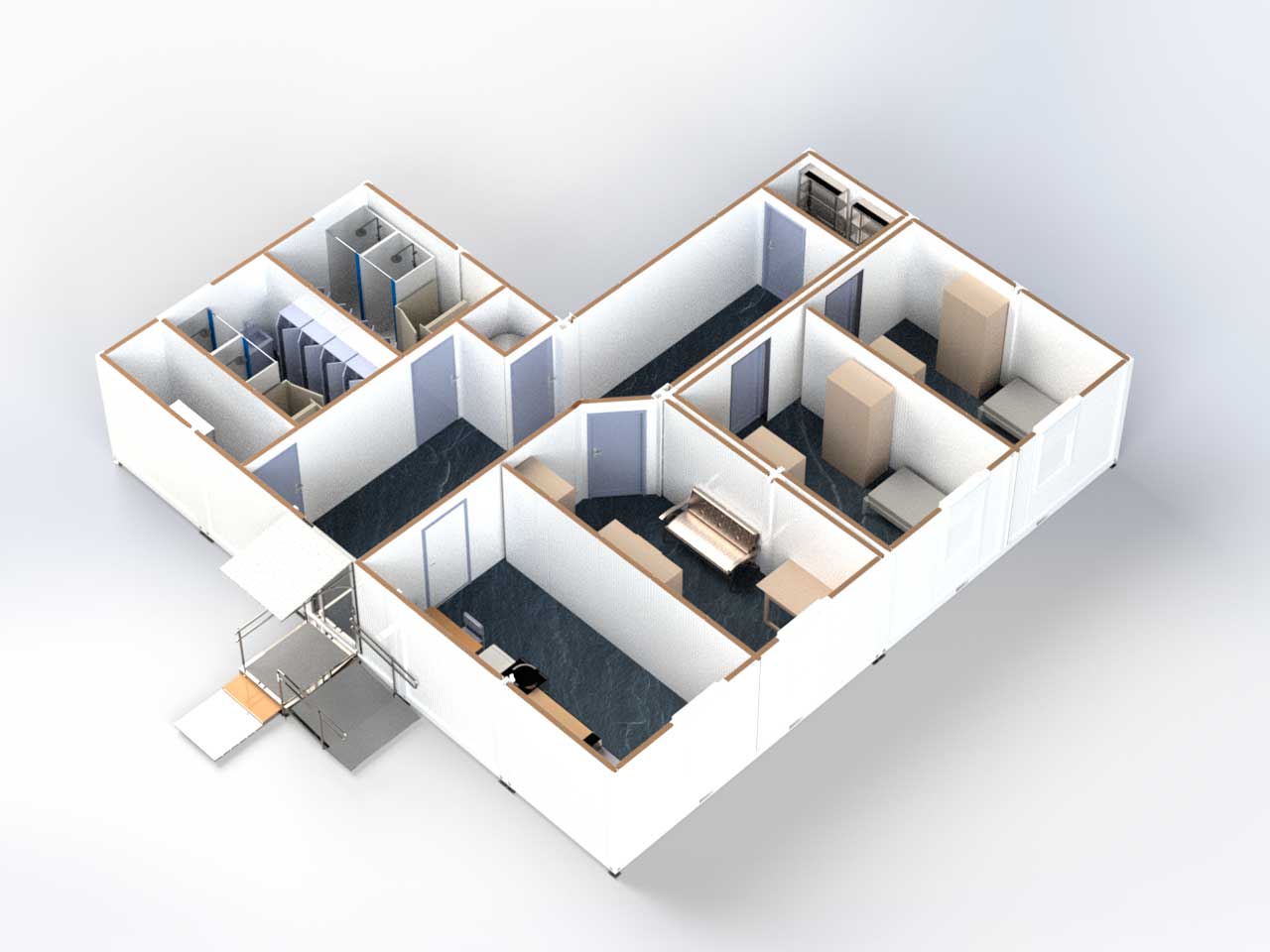 Швидкозведений комплекс для персоналу Швидкозведений комплекс для персоналу