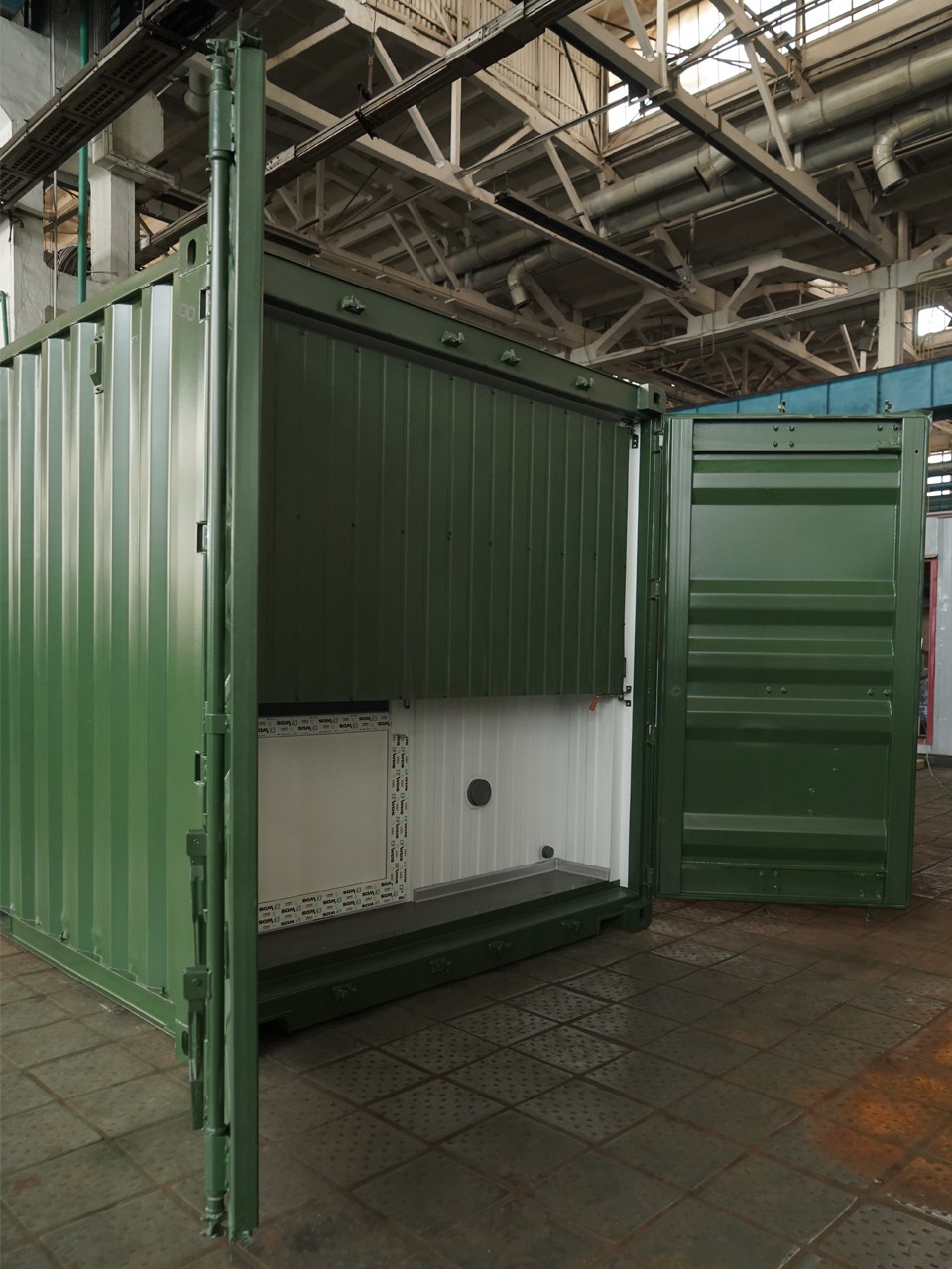 Сантехнічний модуль на базі контейнера Сантехнічний модуль на базі контейнера